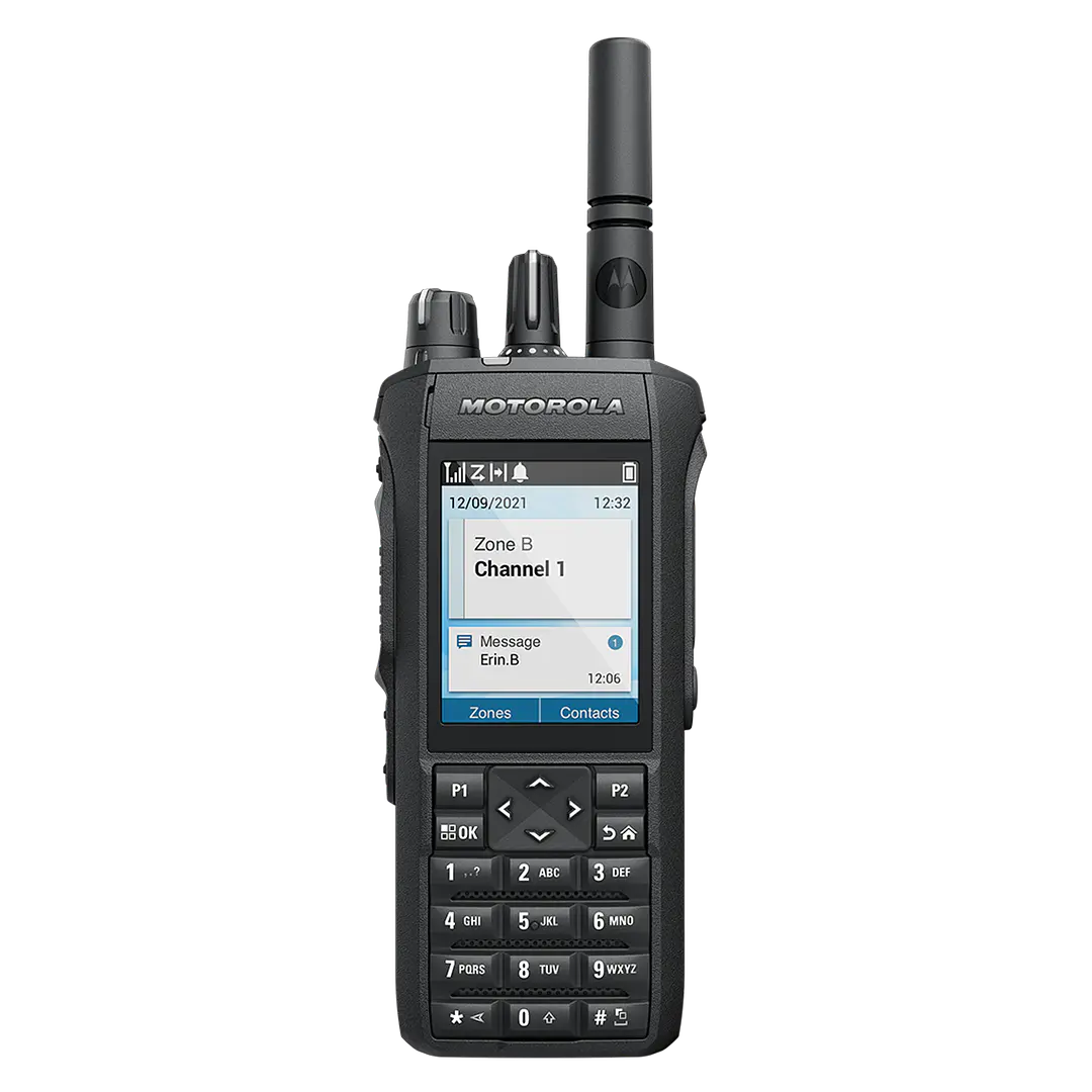 Radio MOTOTRBO R7 vista frontal